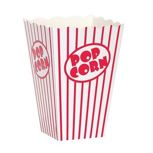 10 popcorndozen, popcornzakjes, bedankjes verjaardagsfeestje kinderen, snackdoos, traktatiedoosjes, pakket middernachtfeest, popcornkopjes, zakjes feestsnacks