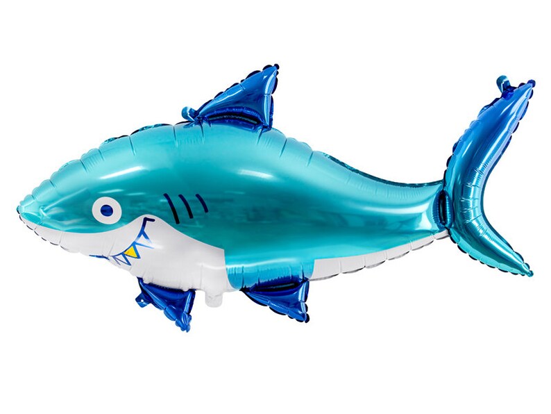 Kids Birthday Balloon Under The Sea Birthday Party Giant Shark Foil Balloon Shark Party Decor Pirate Balloon Kids Party Balloons