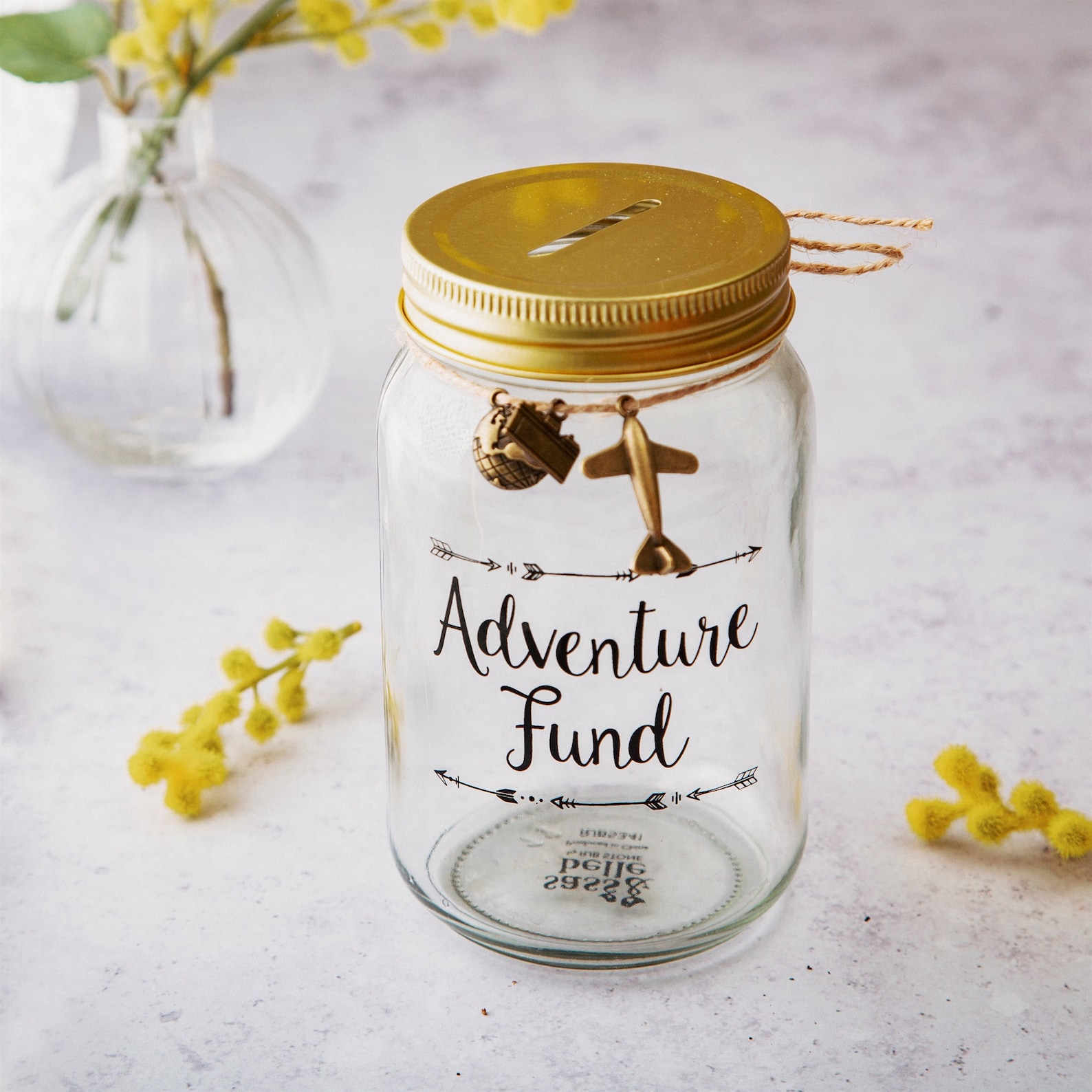 Road Trip Gifts like Adventure fund jars are great for all types of travellers 