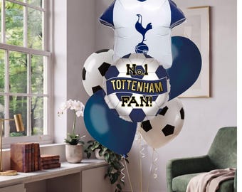Tottenham Hotspur FC Balloon Bouquet Official Football Birthday Party Decor Set