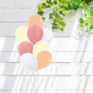 8 Latex Balloon, Baby Shower, Birthday Balloons, Girls Birthday Party, Party Balloons, Wedding Balloons