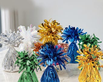 Fringed Foil Balloon Weight (170 grams) 6 in a pack