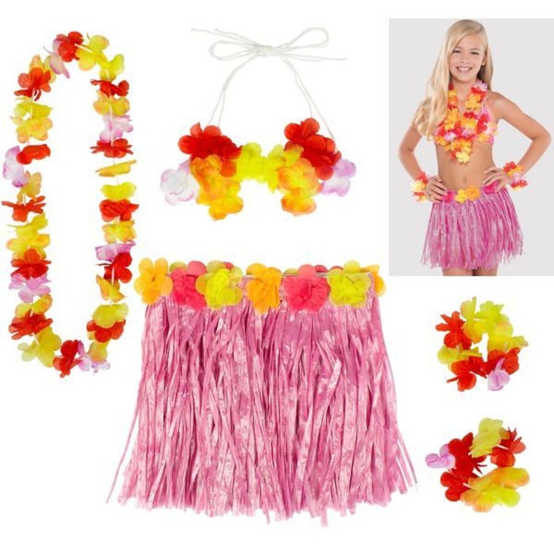 Hawaiian Party Decor Hawaiian Hibiscus Mini Foil Cascade Centrepieces Summer Party Decorations Tropical Party Decor Party Decorations