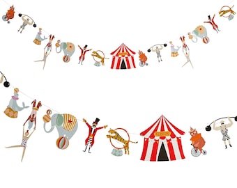 58 Stück Karneval Hängende Wirbel Dekorationen – Zirkus-Party-Deko Mit Tieren, Bunt, Für Geburtstag & Feiern