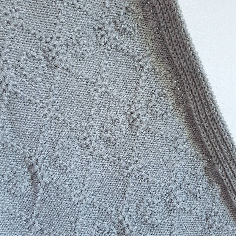 Cashmere Cotton Baby Blanket Machine Washable Easy Care Throw Etsy