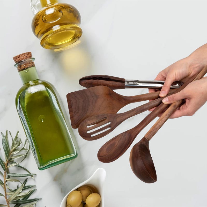 Wooden Kitchen Utensils - Etsy