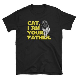 Katt Jag är din far T-shirt Katt Kattunge Kitty Husdjur Adoption Galen kattdame Rolig räddning Adoptera Mjau T-shirt T-shirt Hoodie