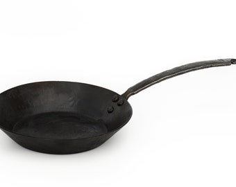 Hand forged iron pan