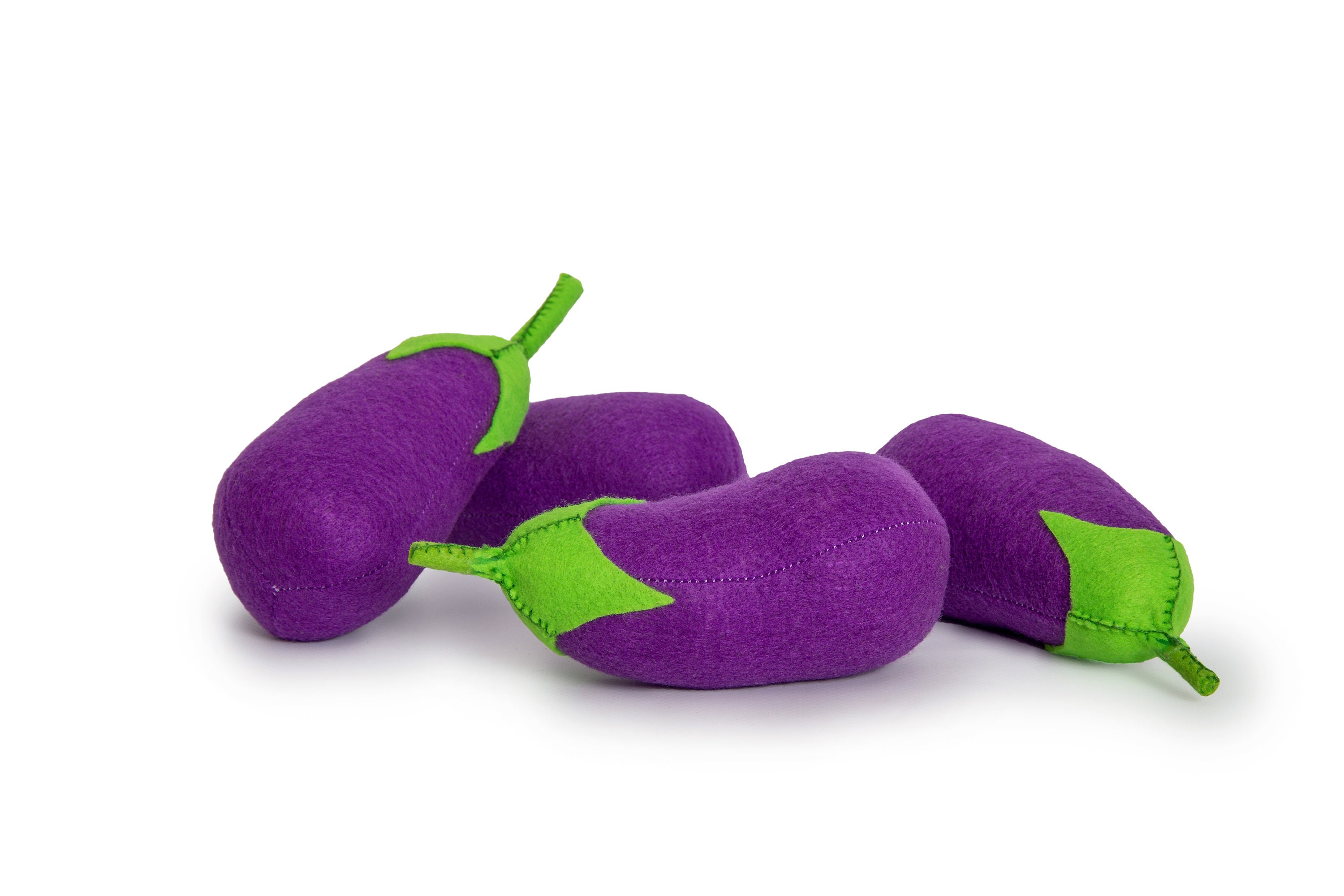 Felt toys Toy food Eco toy Toy eggplant Veggies Toddler Etsy