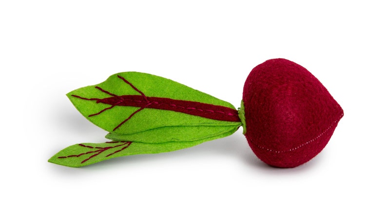 Soft Toy Stuffed Toy Felt Toy Toy Vegetable Beetroot Montessori Toy ...