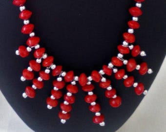 Original natural seed necklace