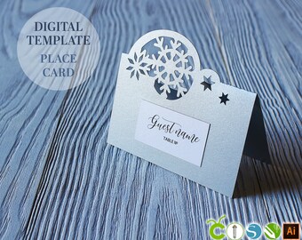 Download Cricut Place Card Etsy