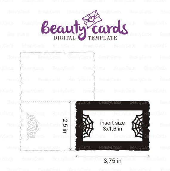 Download Svg Dxf Ai Cdr Halloween Place Cards Spiderweb Wedding Gothic Escort Cards Digital Template Paper Laser Cut File Cricut Cameo Templates Paper Party Supplies 330 Co Il