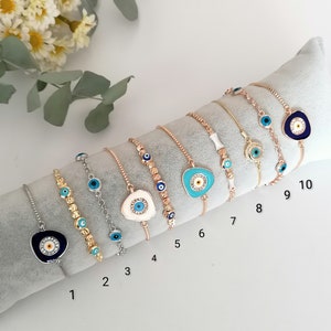 evil eye bracelet, adjustable bracelet, evil eye jewelry, evil eye char bracelet, evil eye, gold bracelet ,silver bracelet