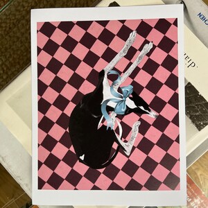 Napping Greyhound Print