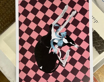 Slapende Greyhound Print