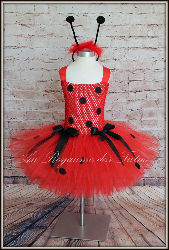 ladybug tutu dress