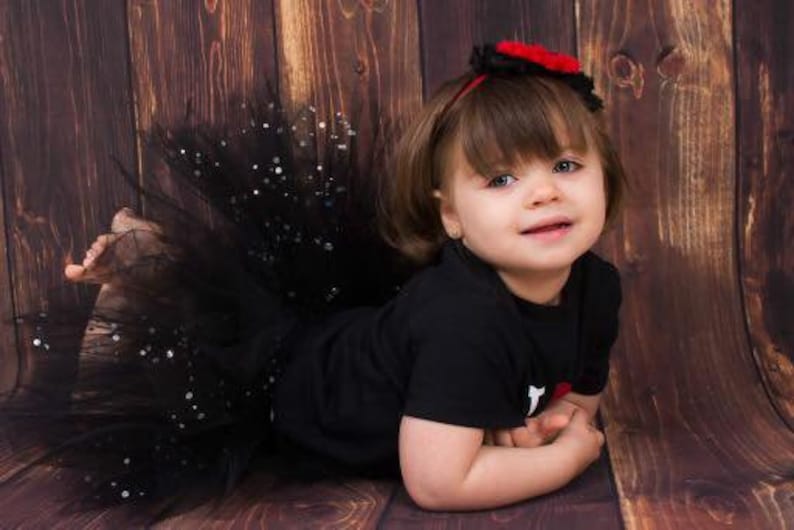 Tutu Black and Paillettes skirt