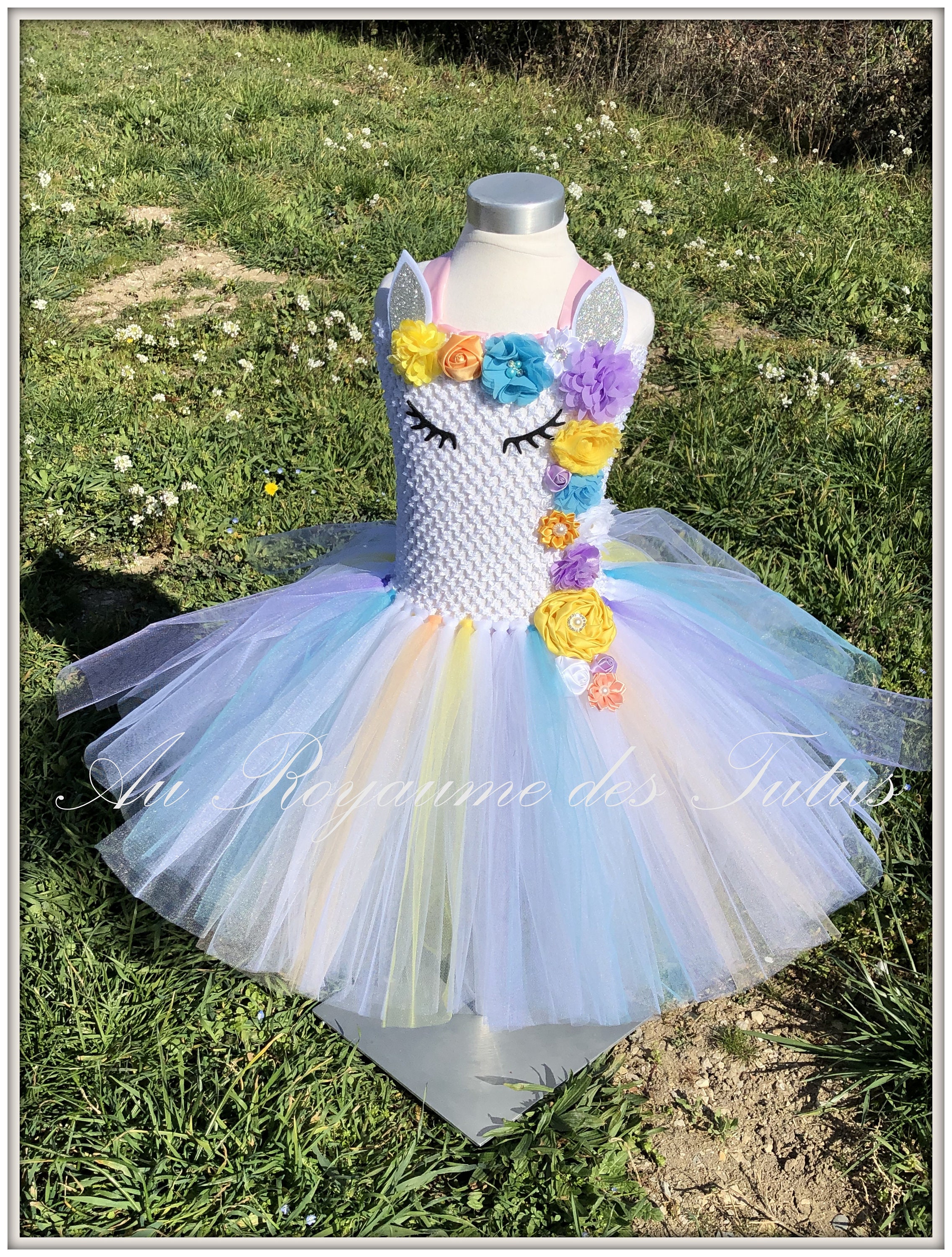 robe tutu licorne