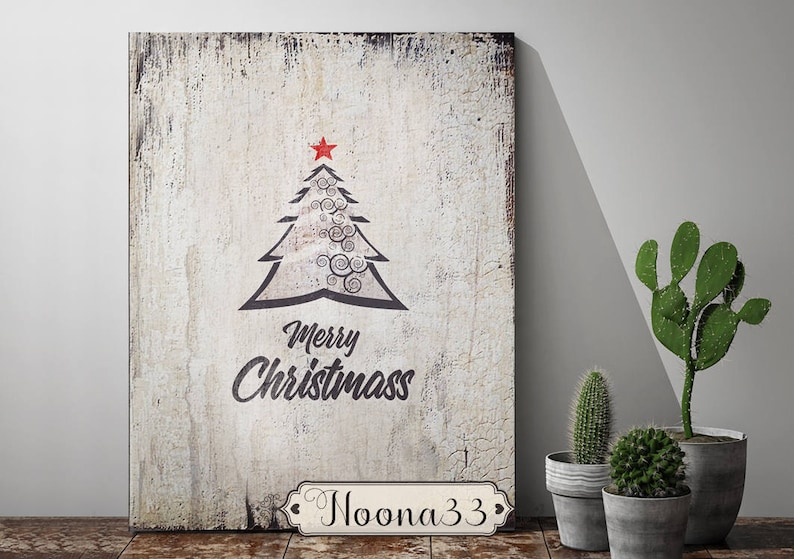 Printable Christmas Wall Art for INSTANT DOWNLOAD 22x28.4cm Wall Art