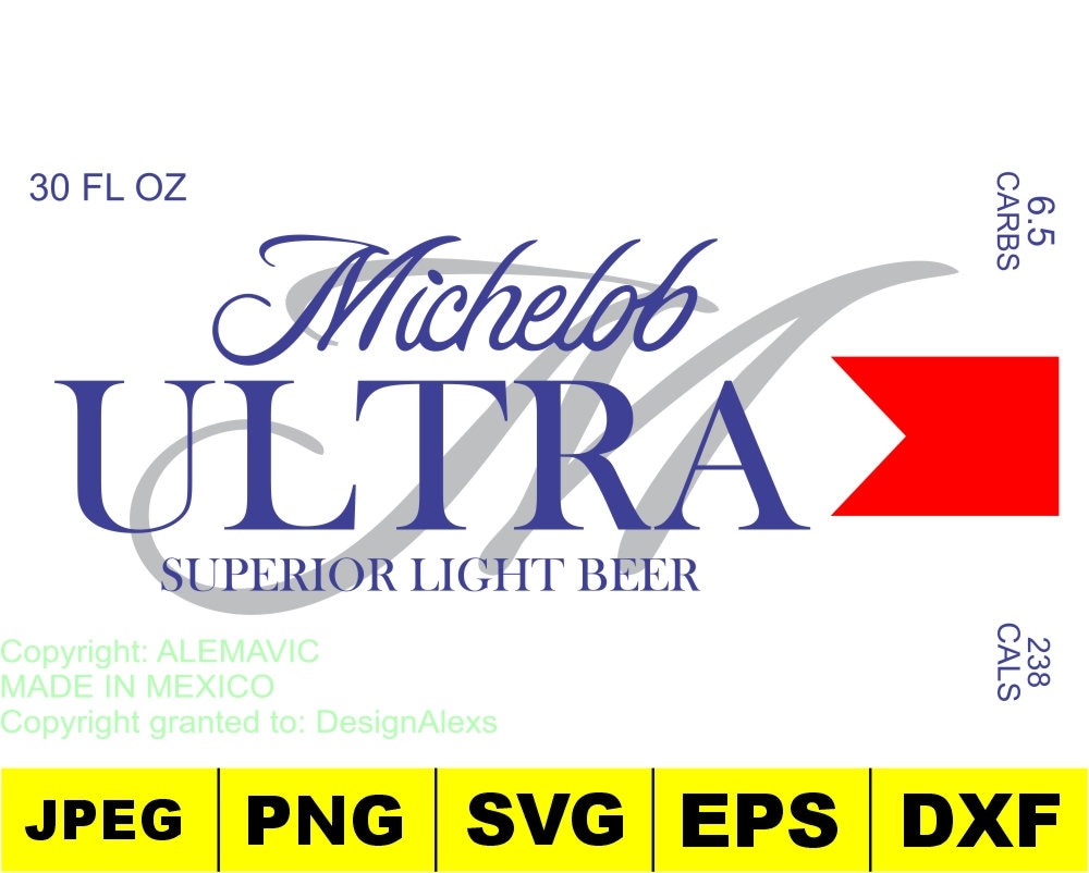 Michelob Ultra Superior Light Beer Michelob Ultra Digital File Beer