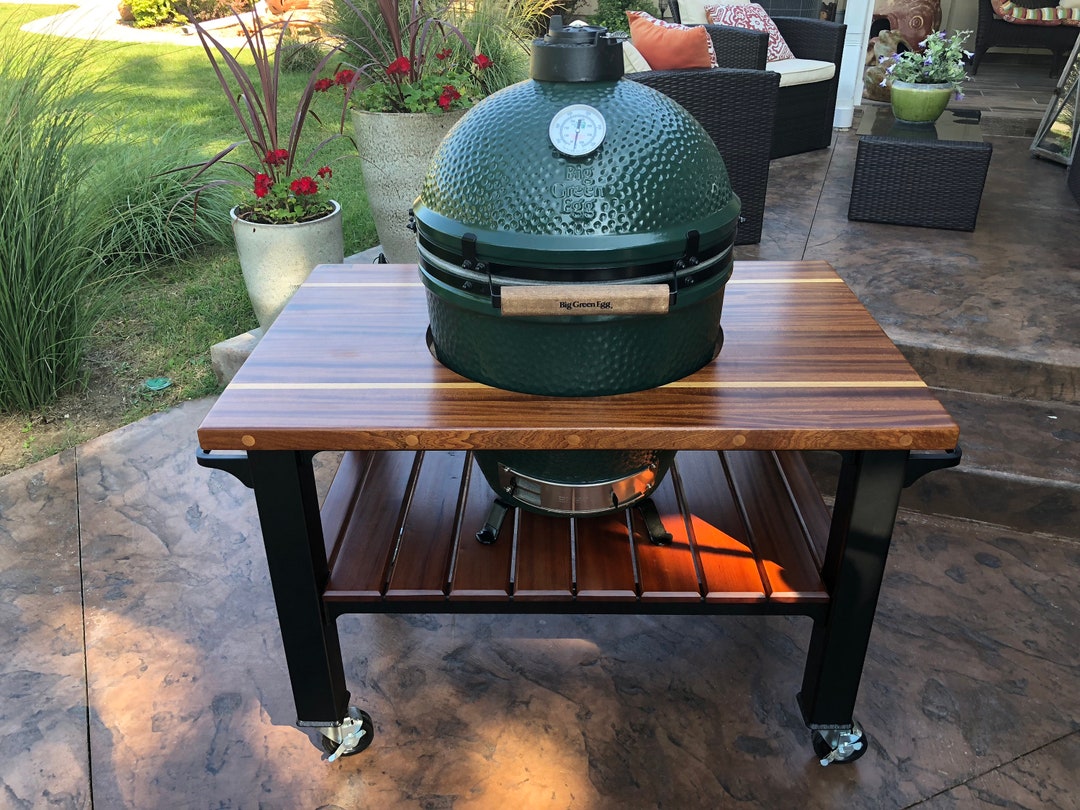 Snikken helper worst Big Green Egg Table - Etsy