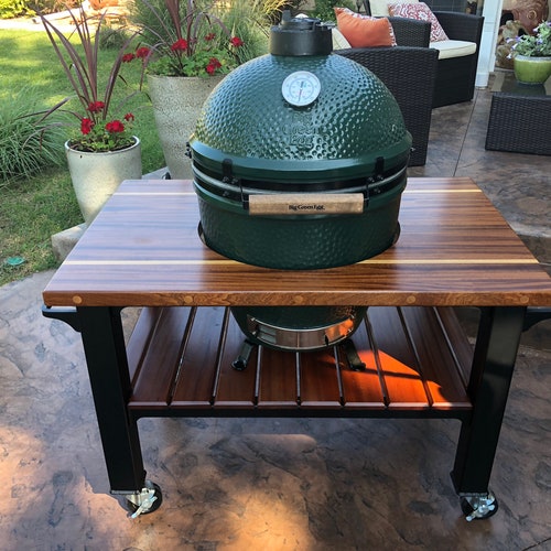 Big Green Egg Table long Table for Large Big Green Etsy