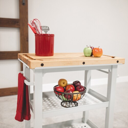 Cutting Board Cart Etsy