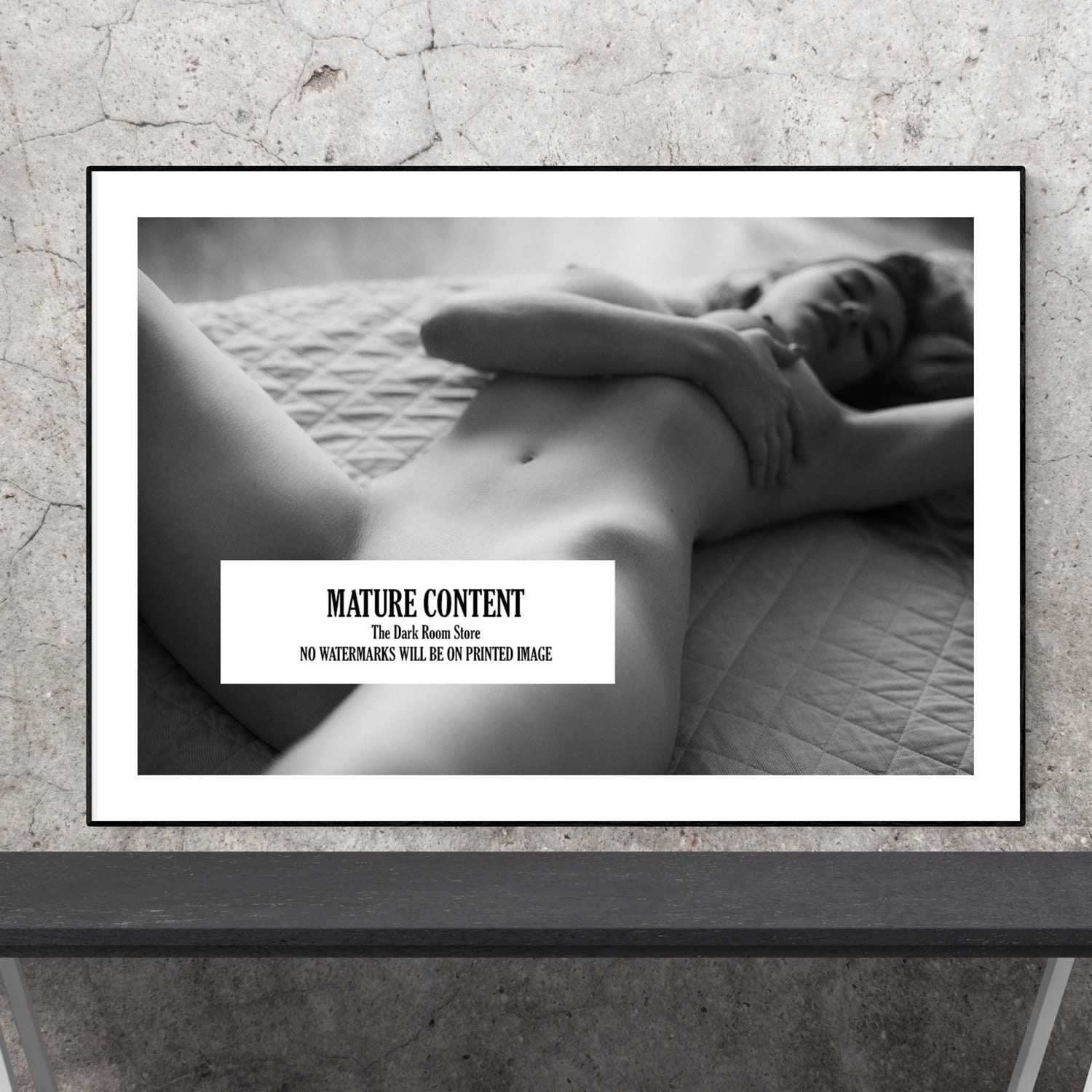 Please Me. Erotic Photography Full Frontal Nude Woman Wall Art - Etsy
