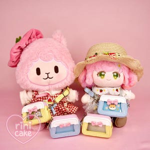 Kleine Ita Tasche / Mini Geldbörse für Puppen und Kuscheltiere