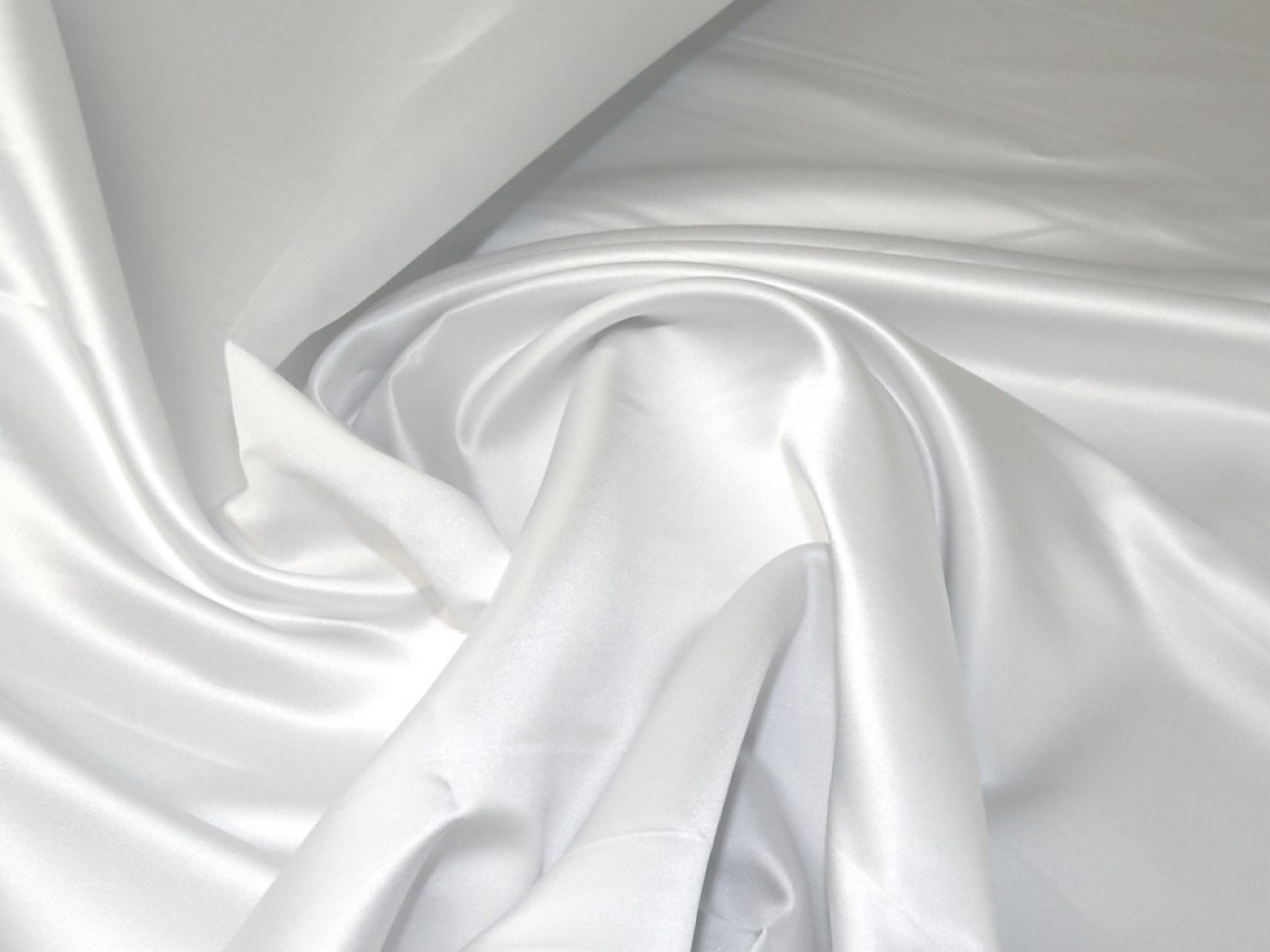 White Duchess Satin Matte Fabric For Evening Wear or Wedding Etsy