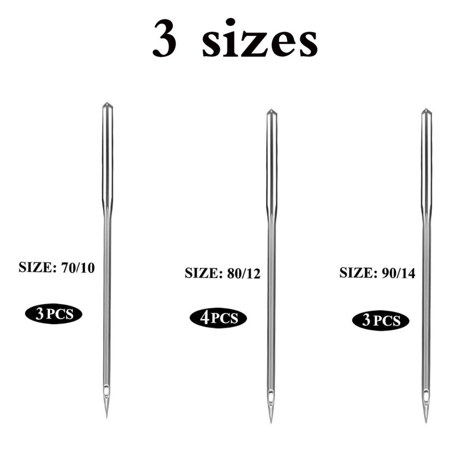 Sewing Machine Needles: Universal: 70/10(4), 80/12(4), 90/14(2) - The Avid  Seamstress
