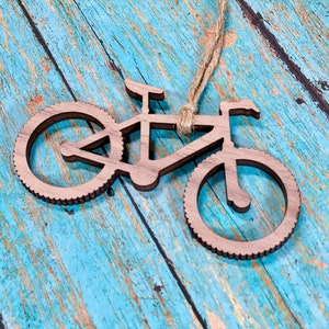 Wood Ornament || Mountain Bike || MTB || Bicycle || Christmas || Holidays || Gift