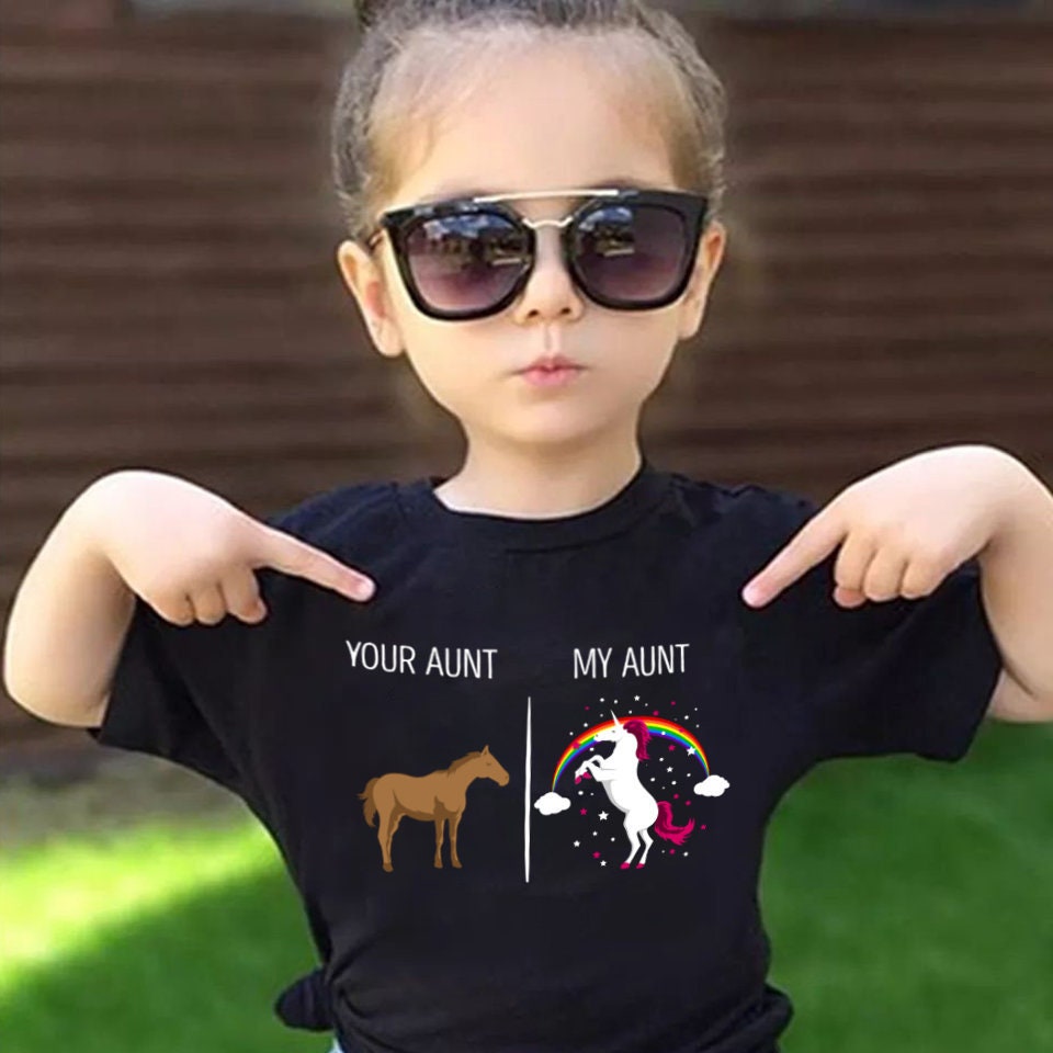 your aunt my aunt unicorn shirt