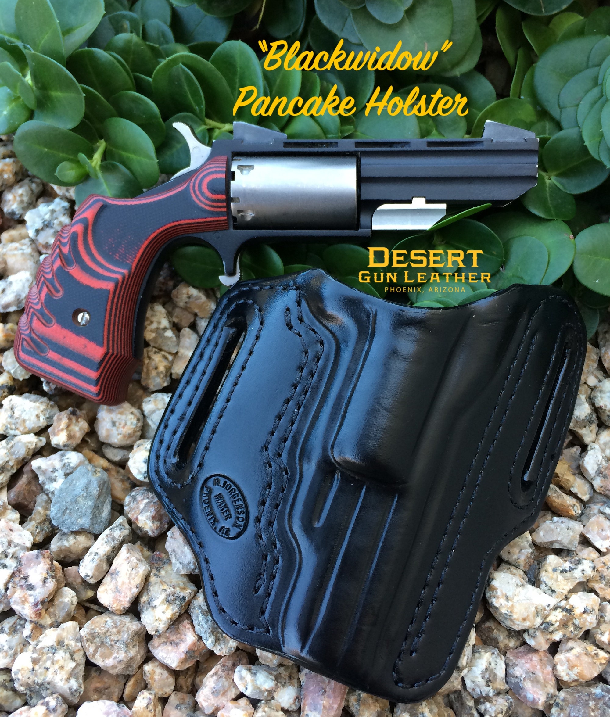 N.A.A. "Black Widow" Pancake Holster
