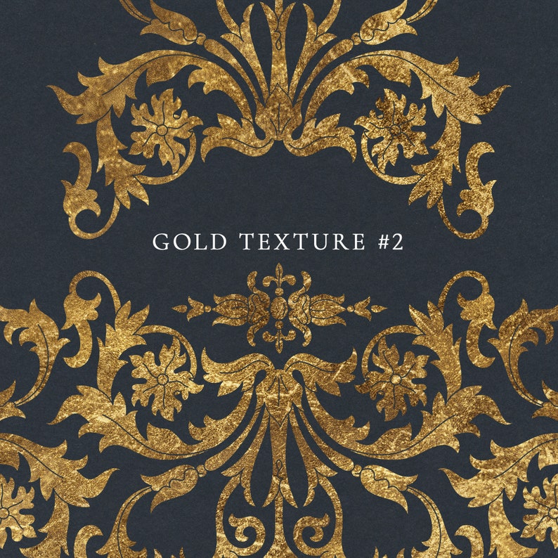 Gold Texture 2, Gold Digital Background, Gold Scratched Metallic Texture, Digital Glam Paper Clip Art, Digital Download, Commercial License image 2