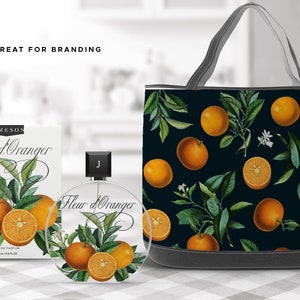 Orange Citrus Fruit Arrangements PNG Clipart, Vintage Botanical Bouquets, Orange Citrus Elements, Digital Greenery Wedding Invitations image 6