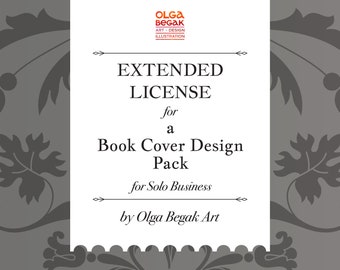 Extended License For A Book Cover Design Pack, Commercial Use No Credit Required