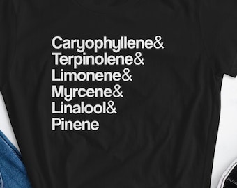 Cannabis Terpenes Chemistry Marijuana Smoker 420 Weed Terps Women's short sleeve t-shirt
