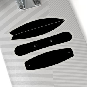 Adesivi con taglio a bacio per tavola da surf, snowboard, wakeboard, wakeskate