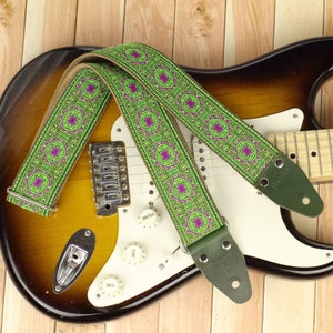 Native guitar strap ethnic