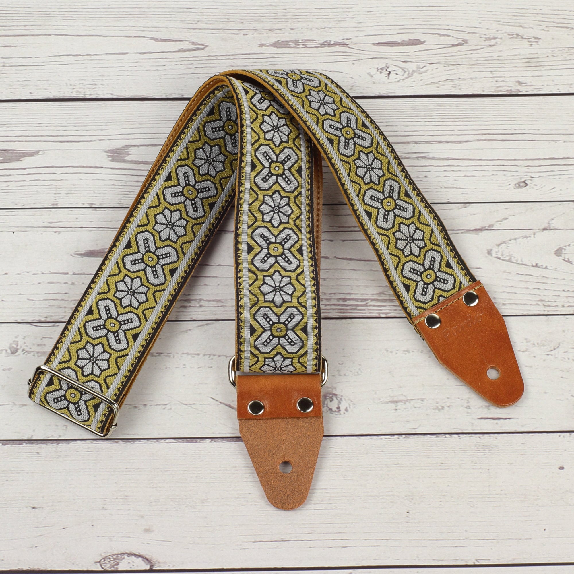 Eric Clapton Brown Guitar Strap Famous Guitar Strap for Bass and