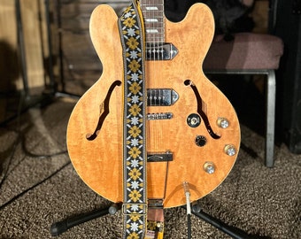 John Lennon Guitar Strap Replica Rooftop Beatles Strap