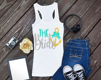The Bride Racerback Sleveless Top, Bachelorette Party Outfit