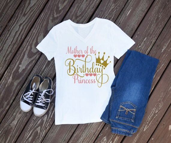 Mommy Of The Birthday Princess Mother Gift Unicorn Birthday T-Shirt Mommy Of The Birthday Princess Mother Gift Unicorn Birthday T-Shirt