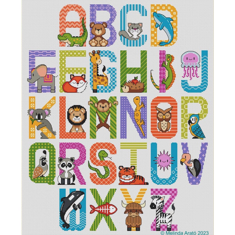 Animal Cross Stitch - Etsy