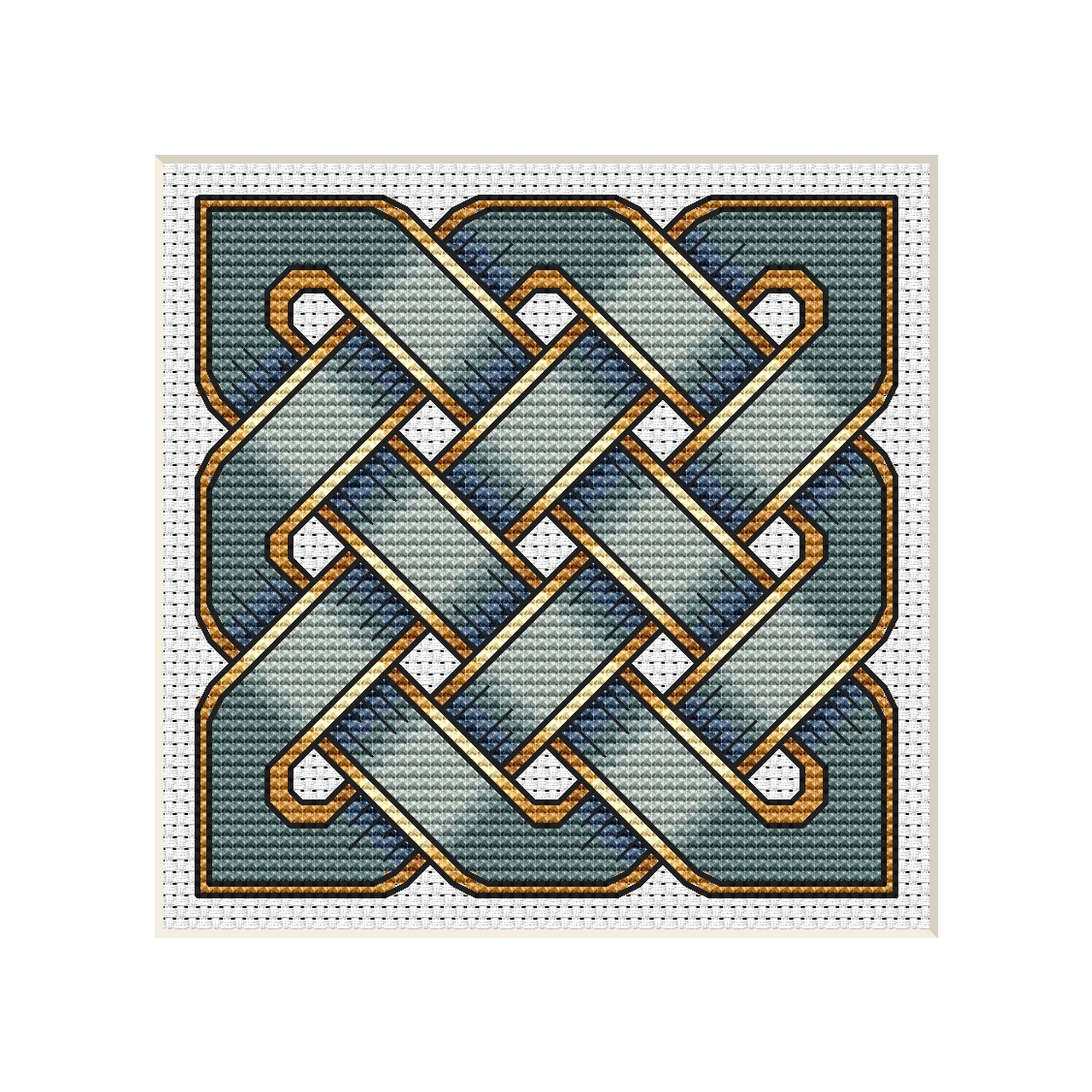 Celtic Knot Cross Stitch Pattern Etsy