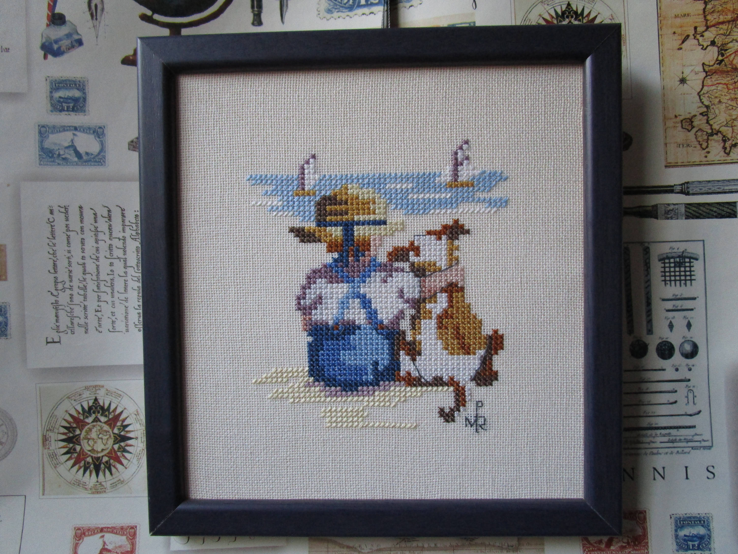 Cadre Au Point de Croix/Cross Stitch Frame