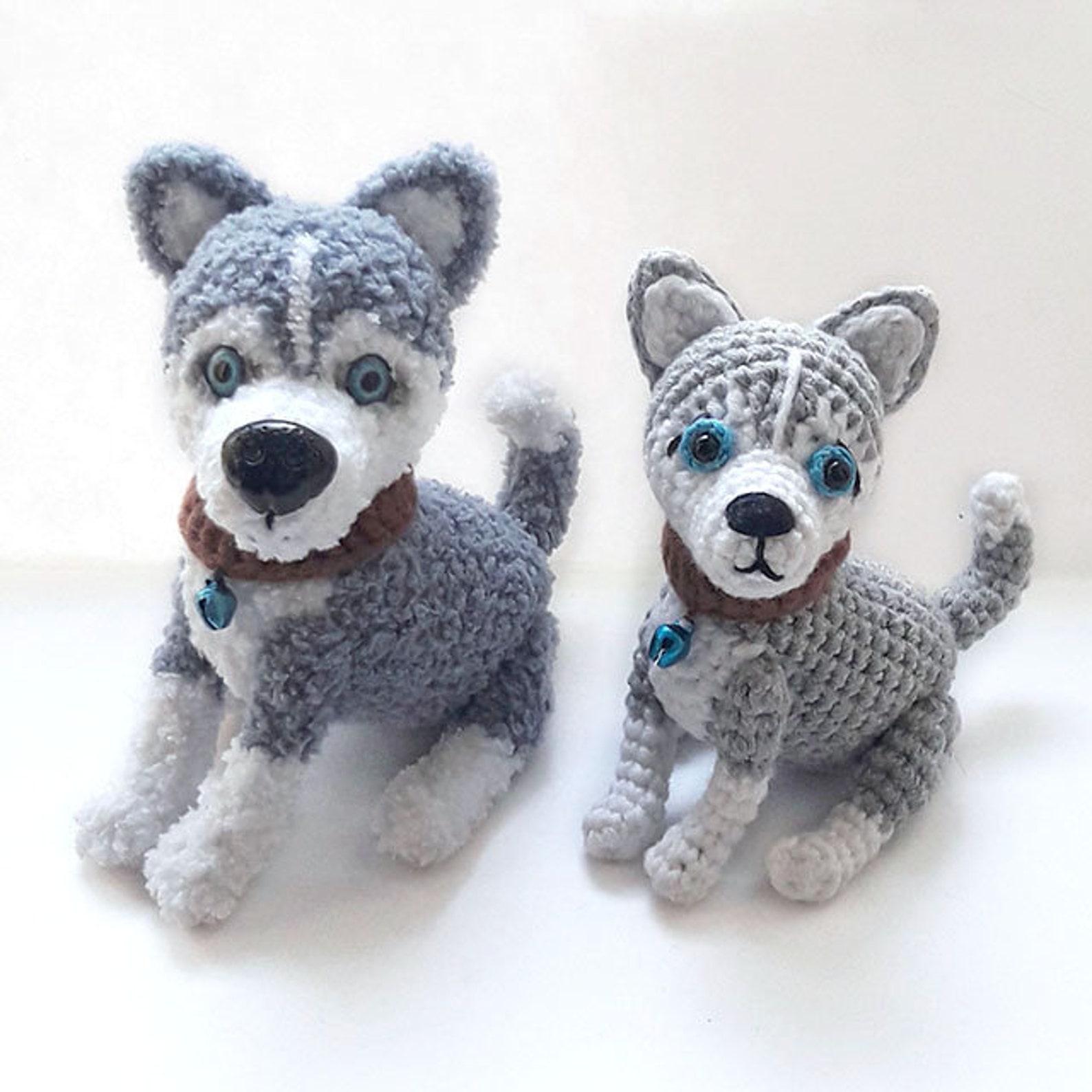 Amigurumi pattern Crochet husky pattern Crochet pattern Etsy