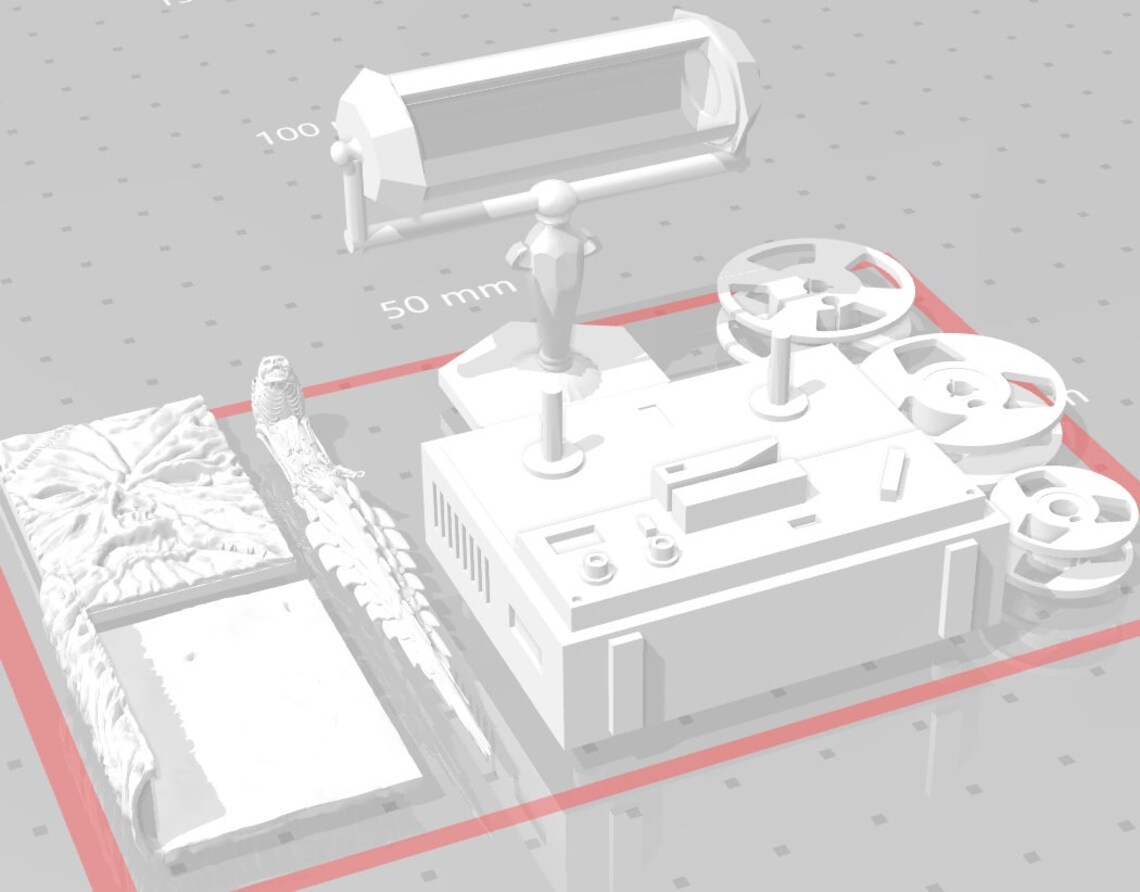 Evil Dead Custom Tape Recorder Necronomicon Kandarian Dagger Etsy